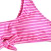 Stripe Knot Preppy Style Bikini - Image 5