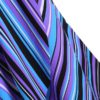 Striped Overlap Asymmetrical Swim Top - Image 4
