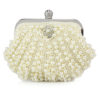 Sweet Handmade Beading Pearl Evening Bag For Women - Image 3