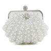 Sweet Handmade Beading Pearl Evening Bag For Women