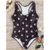 Unicorn Racerback One Piece Swimsuit