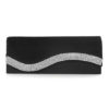 Vintage Crystal Silk Evening Bag for Women