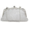 Wedding Clutch Bag Rhinestones Beaded Bridal Evening Bags - Image 3