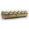 Wedding Clutch Pearl Rhinestone Kiss Lock Evening Handbags - Image 3