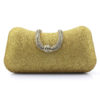 Wedding Clutch Rhinestones Floral Print Bridal Evening Bags