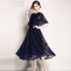 Woman lace Cloak Sleeves Office Lady Casual party dress