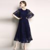Woman lace Cloak Sleeves Office Lady Casual party dress - Image 2