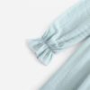 Women Appliques Front Ruffle Trim Nightgown - Image 4