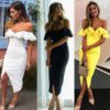 Women Bandage Vestidos Verano Sexy Off Shoulder Club Dress - Image 4
