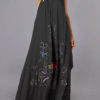 Women Bohemian Floral Sleeveless Swing Hem A Line Long Maxi Dress - Image 11