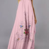 Women Bohemian Floral Sleeveless Swing Hem A Line Long Maxi Dress - Image 6