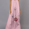 Women Bohemian Floral Sleeveless Swing Hem A Line Long Maxi Dress - Image 9