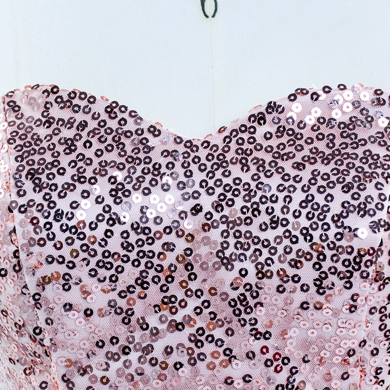 Women Cheap Long Bling Evening Dress Formal Prom Party Gowns - Image 5