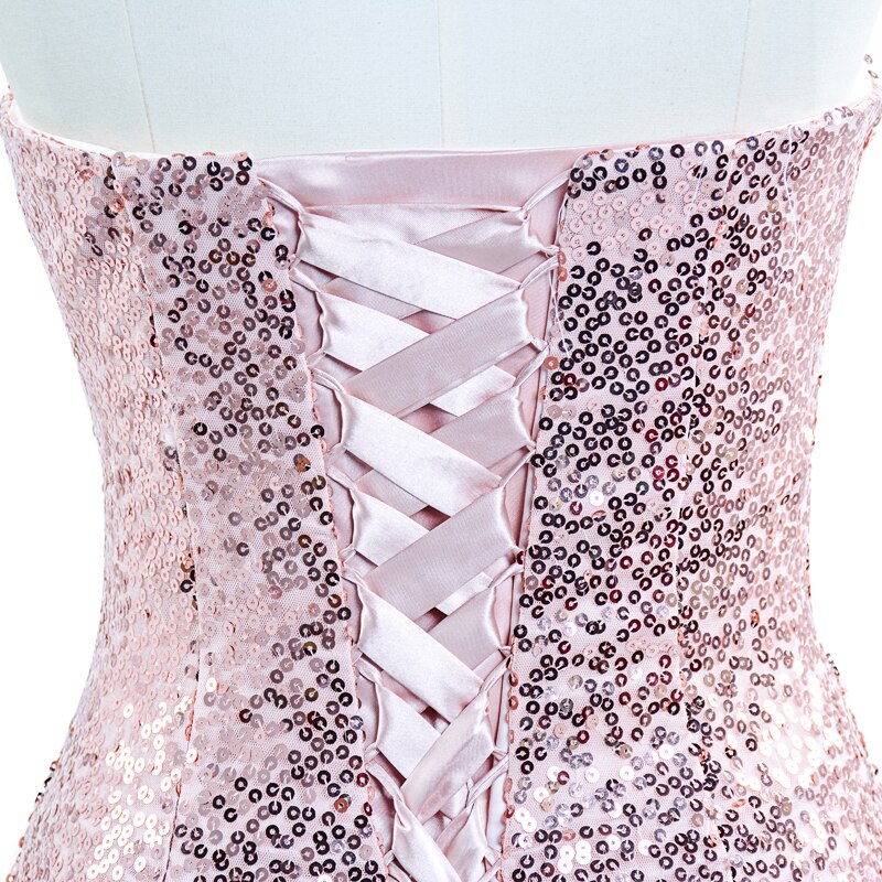 Women Cheap Long Bling Evening Dress Formal Prom Party Gowns - Image 6