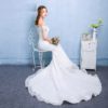 Women Embroidery sexy party Trumpe vestidos long dress - Image 5