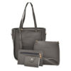 4 PCS Women PU Leather Handbag Tassel Leisure Crossbody Bag Solid Shoulder Bag - Image 19