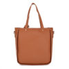4 PCS Women PU Leather Handbag Tassel Leisure Crossbody Bag Solid Shoulder Bag - Image 6