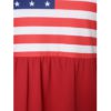 Women Plus Size American Flag Spaghetti Strap Tank Top - Image 3