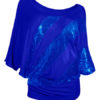 Women Sequin Top Three Quarter Sleeve T Shirt - Image 6