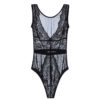 Women Sexy Bodysuit Lace Deep V Neck Beach wears Swimwear - Image 6
