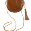 Women Shoulder Bag Faux Leather Single Strap Horizontal Fashion Bag With Fringe Zipper