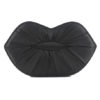 Women Silk Evening Bag with Lip Pattern - Image 3