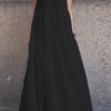 Women Sleeveless O-neck Loose Swing Maxi Casual Dress - Image 11
