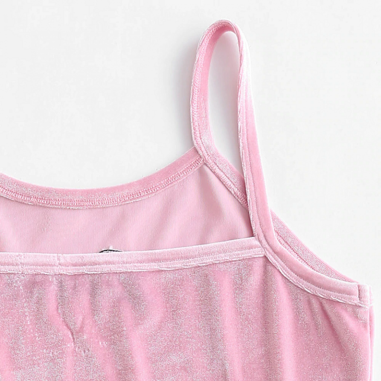 Women Velvet Embroidered Top And Shorts Set sports wear - Image 4