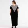 Women Vestidos Floor-Length Casual Cotton Plus Size Maxi Dress - Image 4