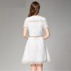 Women lace dress Elegant vestidos party short dress - Image 4