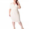 Women plus size vestidos bodycon Sexy midi dress party dress - Image 2