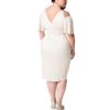 Women plus size vestidos bodycon Sexy midi dress party dress - Image 5