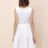 Women's Bateau Sleeveless Skater Dress - Image 2