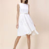 Women's Bateau Sleeveless Skater Dress - Image 4