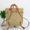 Women's Beach Backpack Crochet Drawstring Bags - Image 2