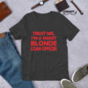 Smart Blonde short Sleeve T-Shirt - Image 2