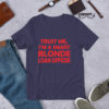 Smart Blonde short Sleeve T-Shirt - Image 9