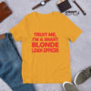 Smart Blonde short Sleeve T-Shirt - Image 5