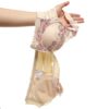 Front Zipper Wireless Lace Jacquard Bra - Image 7