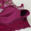 Comfy Floral Printing Lace-trim Wireless Wrapped Chest Vest Bando Bra - Image 10