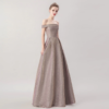 Elegant Strapless Long Off the Shoulder Dress Prom Party Ball Gowns - Image 3