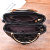 Faux Leather Flower Designer Handbag Shoulder Bag For Women - Image 11