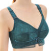 Full Coverage Floral Lace Wireless Breathable Thin Bra - Image 2