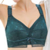 Full Coverage Floral Lace Wireless Breathable Thin Bra - Image 4