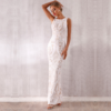 New Sequined Evening Party Sexy Sleeveless Tank Maxi Dress