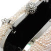 Pearls Clutch Evening Purse Bridal Beaded Great Gatsby Handbags - Image 11