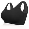 Plus Size 5XL Seam Free Padded Full Coverage Cozy Crop Bra - Image 6