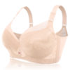 Plus Size Lace Embroidery Removable Padded Memory Metal Wire Bra - Image 3