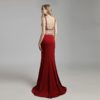 Sexy 2 Pieces Mermaid Light Prom Party Dress Women Pageant Gown - Image 9