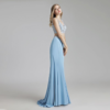 Sexy 2 Pieces Mermaid Light Prom Party Dress Women Pageant Gown - Image 5